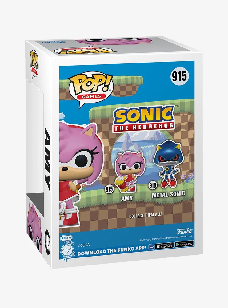 Funko Pop! Games Sonic the Hedgehog Amy Vinyl Figure