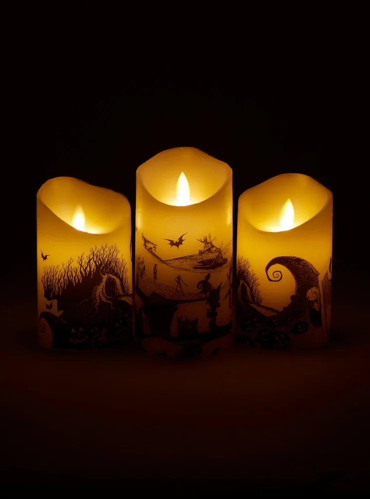 The Nightmare Before Christmas LED Candle Set