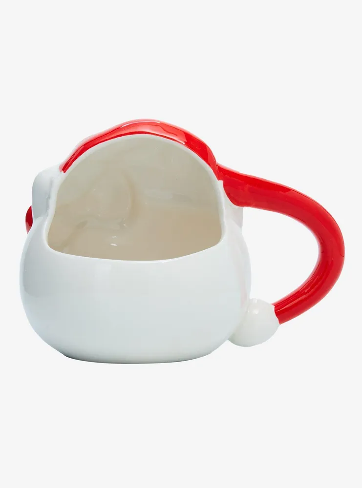 Hello Kitty Santa Figural Mug