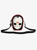 Friday The 13th Jason Hockey Mask Applique Crossbody Bag