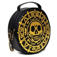 Disney Pirates Of The Caribbean Dead Men Tell No Tales Aztec Coin Crossbody Bag