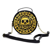 Disney Pirates Of The Caribbean Dead Men Tell No Tales Aztec Coin Crossbody Bag