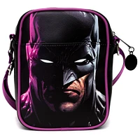 DC Comics Joker Jail Break And Batman Comic Book Poses Black Crossbody Bag