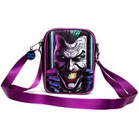 DC Comics Joker Jail Break And Batman Comic Book Poses Black Crossbody Bag