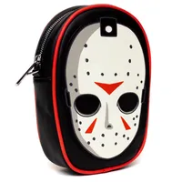 Friday The 13th Jason Hockey Mask Applique Crossbody Bag