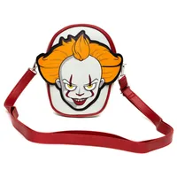 It Pennywise Smiling Face Applique Crossbody Bag