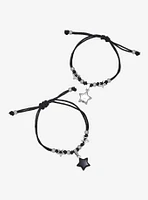 Social Collision® Dark Star Beads Best Friend Cord Bracelet Set