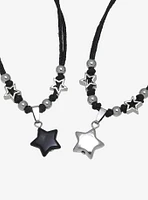 Social Collision® Dark Star Beads Best Friend Cord Bracelet Set