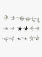 Social Collision® Star Moon Spike Earring Set