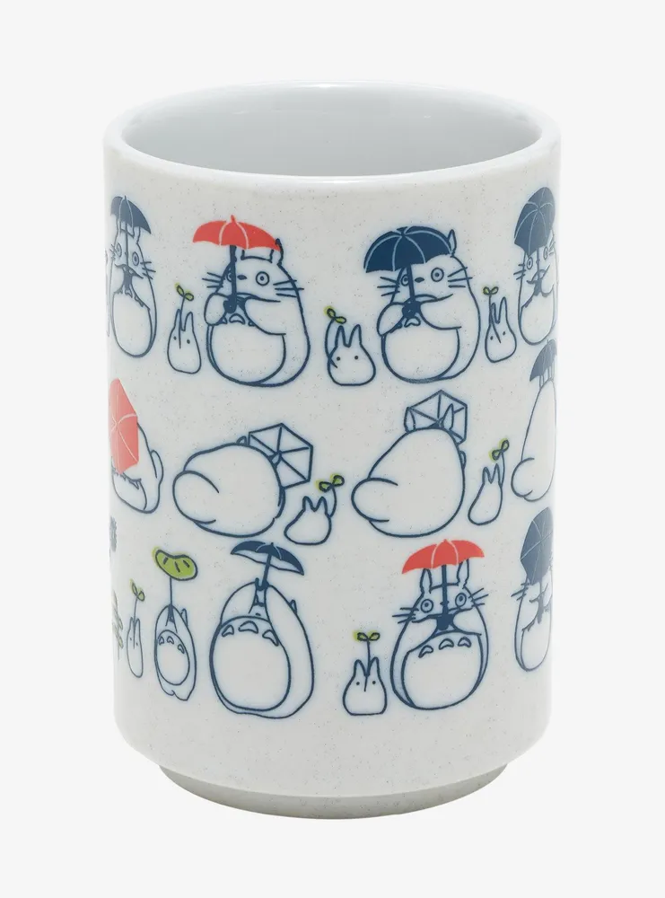 My Neighbor Totoro Ceramic Coffee Mug With Lid And Spoon