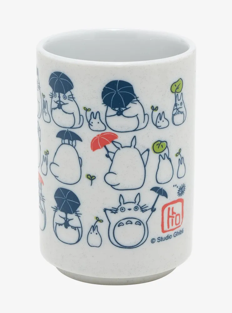 My Neighbor Totoro Ceramic Coffee Mug With Lid And Spoon