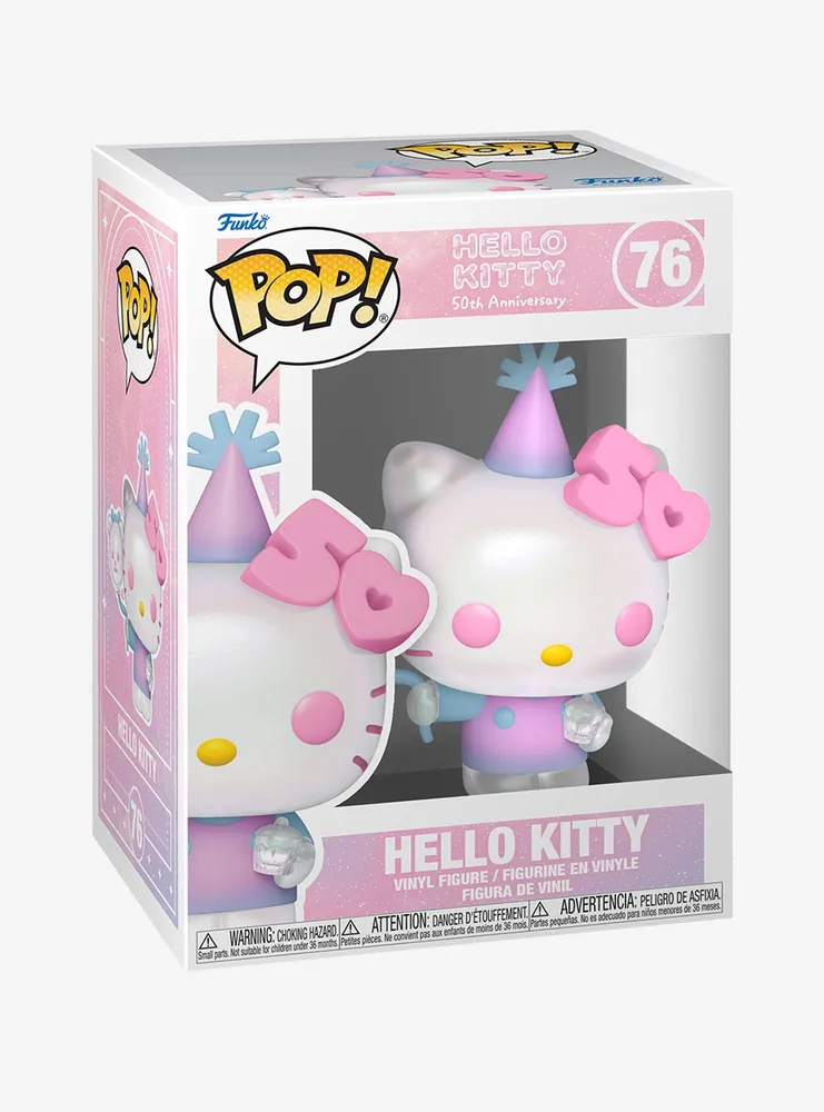 Funko Pop! Sanrio Hello Kitty 50th Anniversary Balloons Pearlized Vinyl Figure