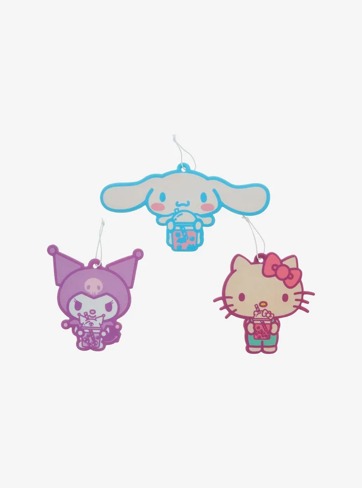Sanrio Hello Kitty, Cinnamoroll, and Kuromi Air Freshener Set