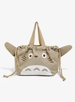 Studio Ghibli My Neighbor Totoro Figural Ears Drawstring Lunch Bag