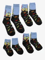 SpongeBob SquarePants Family Sock Set 4 Pair