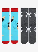 Paul Frank Julius & Skurvy Crew Socks 2 Pair