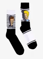 Beavis And Butt-Head Settle Down Crew Socks