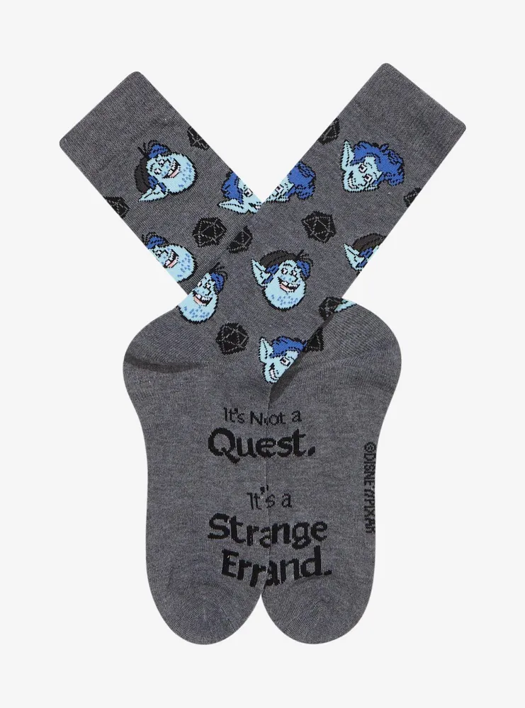 Disney Pixar Onward Ian & Barley Crew Socks