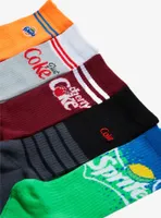 Coca-Cola Soda Crew Socks 5 Pair