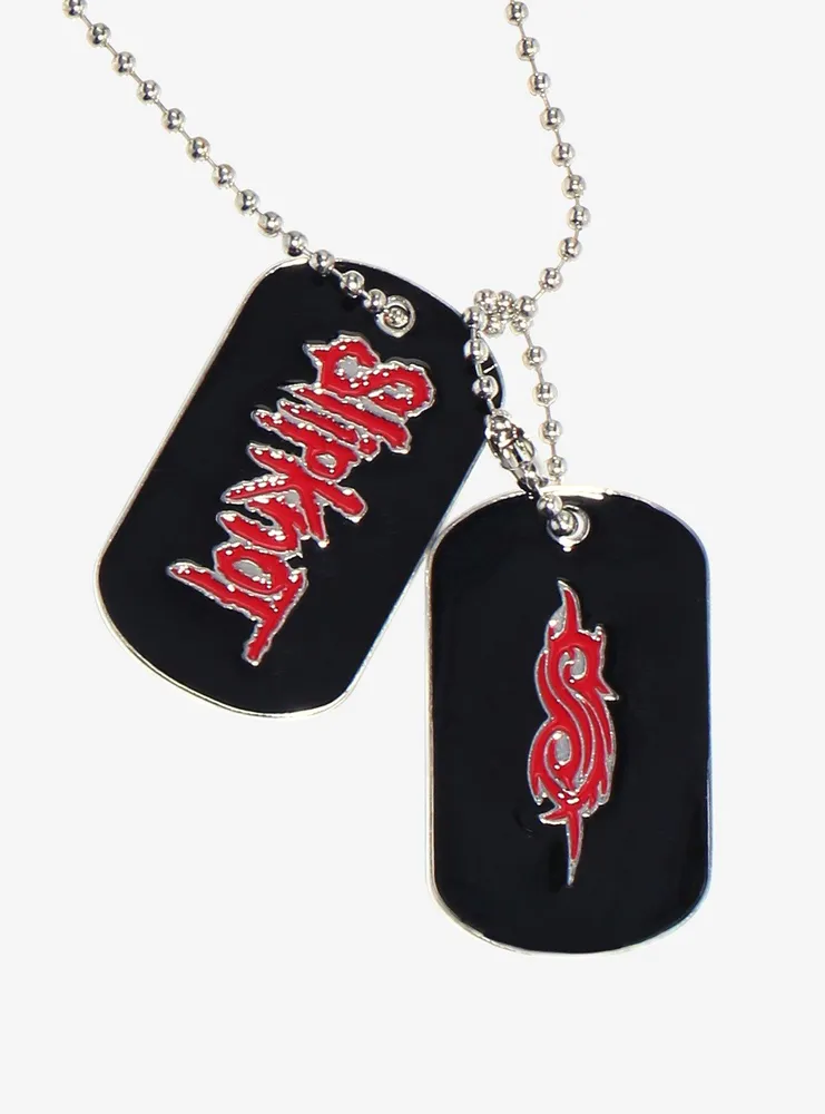 Slipknot Dog Tags Necklace