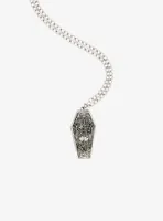 Rock Rebel Till Death Coffin Locket Necklace