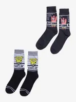 SpongeBob SquarePants Awesome & Chillin' Crew Socks 2 Pair