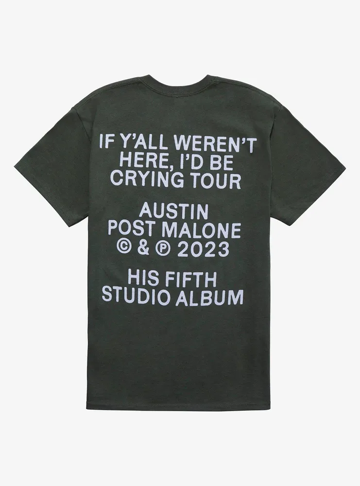 Post Malone If Y'all Weren't Here Tour T-Shirt