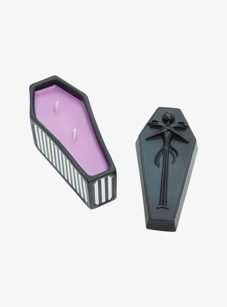 Disney The Nightmare Before Christmas Jack Skellington Coffin Candle