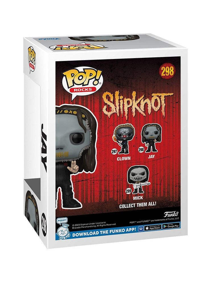 Funko Slipknot Pop! Rocks Jay Vinyl Figure