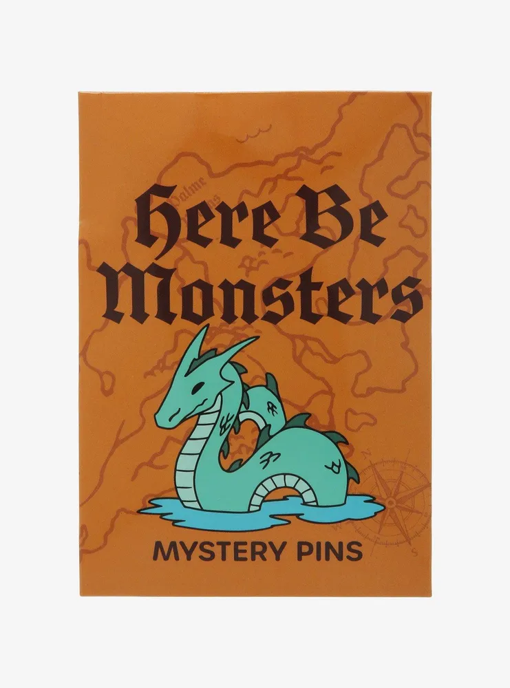 Mythical Creatures Blind Bag Glitter Enamel Pin