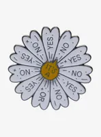 Daisy Yes Or No Spinner Enamel Pin