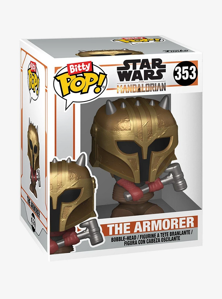 Funko Star Wars The Mandalorian Bitty Pop! Heavy Infantry Mandalorian & More Vinyl Figure Set