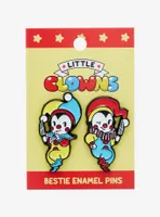 Little Clowns Best Friend Enamel Pin Set