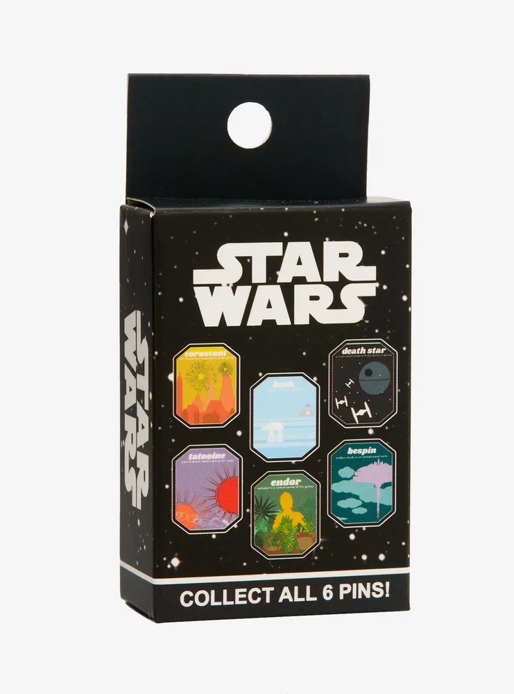 Star Wars Planets Blind Box Enamel Pin