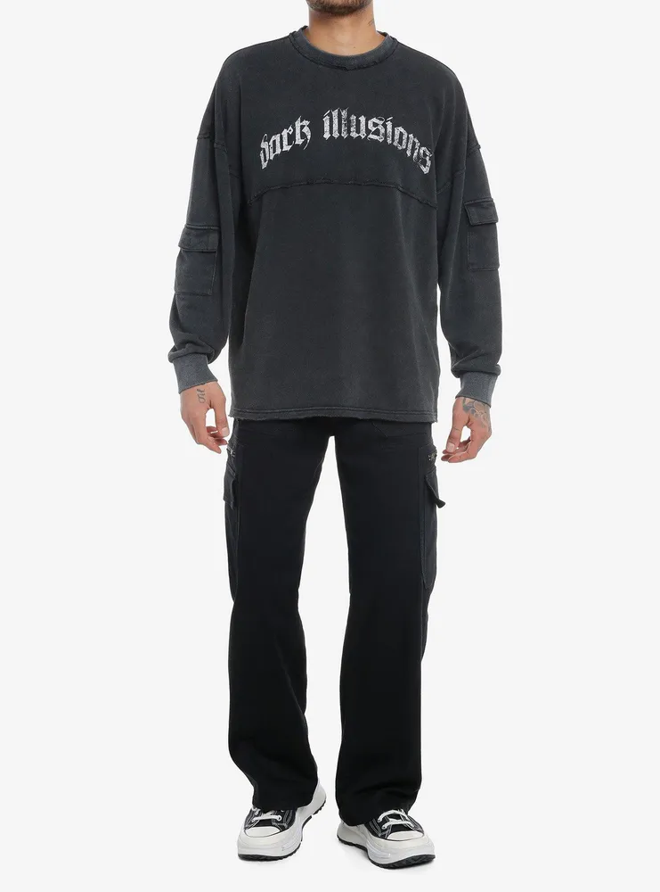 Dark Illusions Washed Sweatshirt