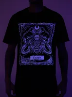 Cosmic Aura Death's-Head Moth Glow-In-The-Dark T-Shirt