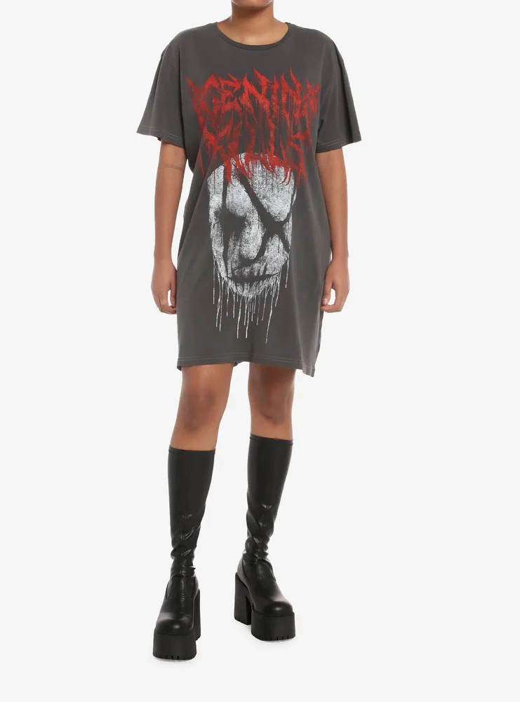 Ice Nine Kills Dripping Face T-Shirt Dress