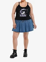 Kuromi Celestial Rhinestone Girls Tank Top Plus