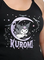 Kuromi Celestial Rhinestone Girls Tank Top Plus