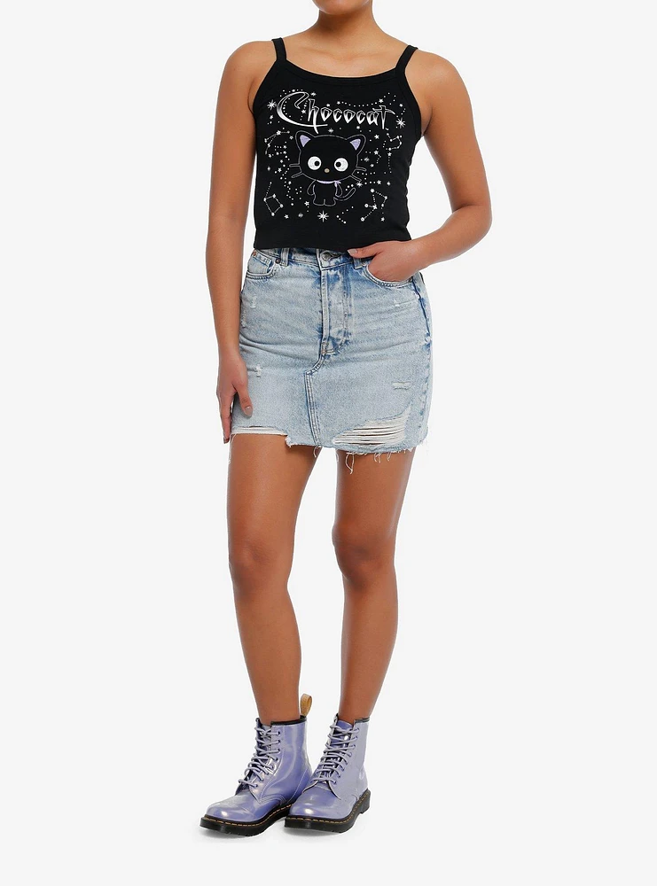 Chococat Celestial Foil Girls Crop Cami