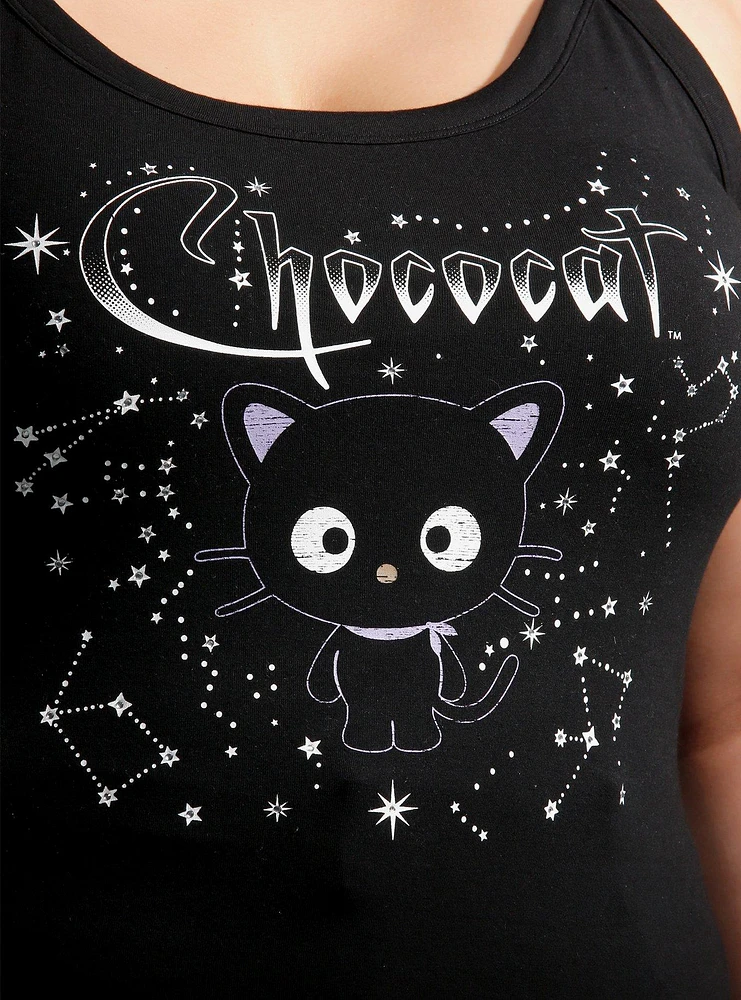 Chococat Celestial Foil Girls Crop Cami Plus