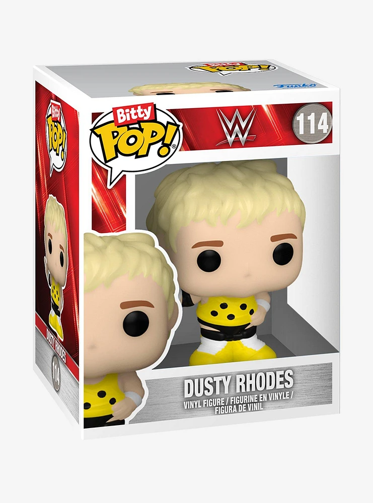 Funko Bitty Pop! WWE Dusty Rhodes and Friends Blind Box Mini Vinyl Figure Set