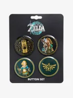 Nintendo The Legend of Zelda: Tears of The Kingdom Button Pin Set