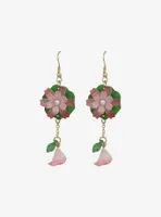 Water Lilies Drop Earrings