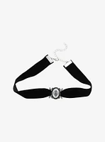 Keyhole Cameo Velvet Choker