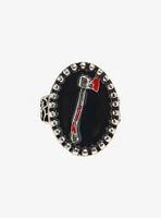 Social Collision® Bloody Axe Ring