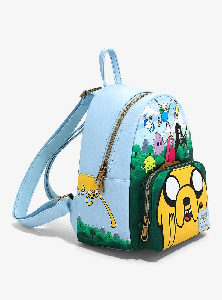 Loungefly Adventure Time Characters Mini Backpack