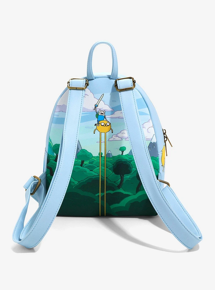 Loungefly Adventure Time Characters Mini Backpack