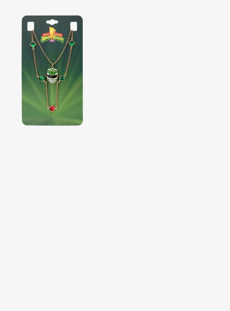 Mighty Morphin' Power Rangers Green Ranger Necklace Set