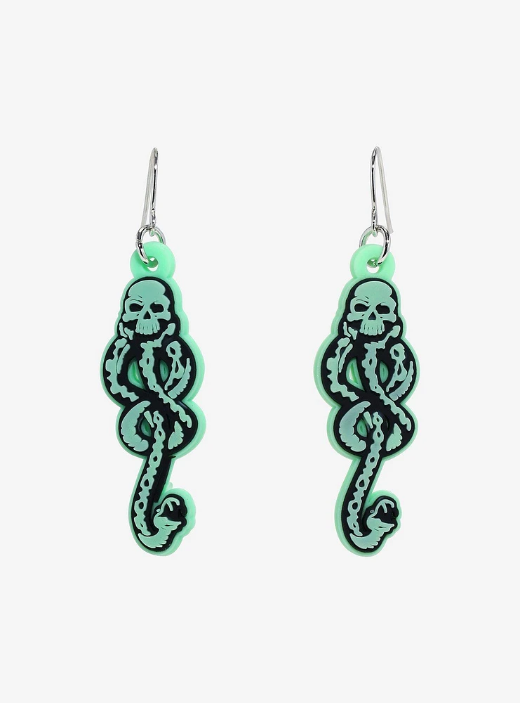 Harry Potter Death Eater Glow-In-The-Dark Earrings